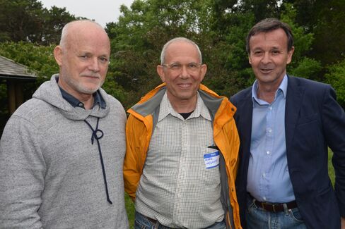 Peter Thomson, Mark Newhouse and Sebastiano Cardi