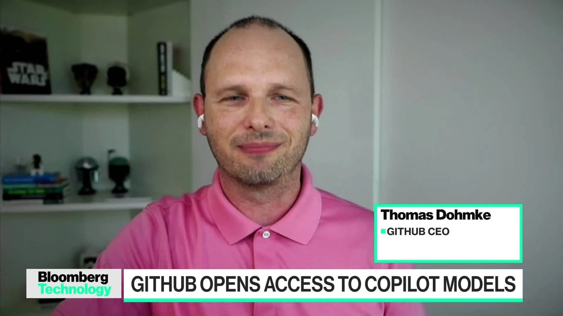 Watch GitHub Opens Access to Copilot Models - Bloomberg