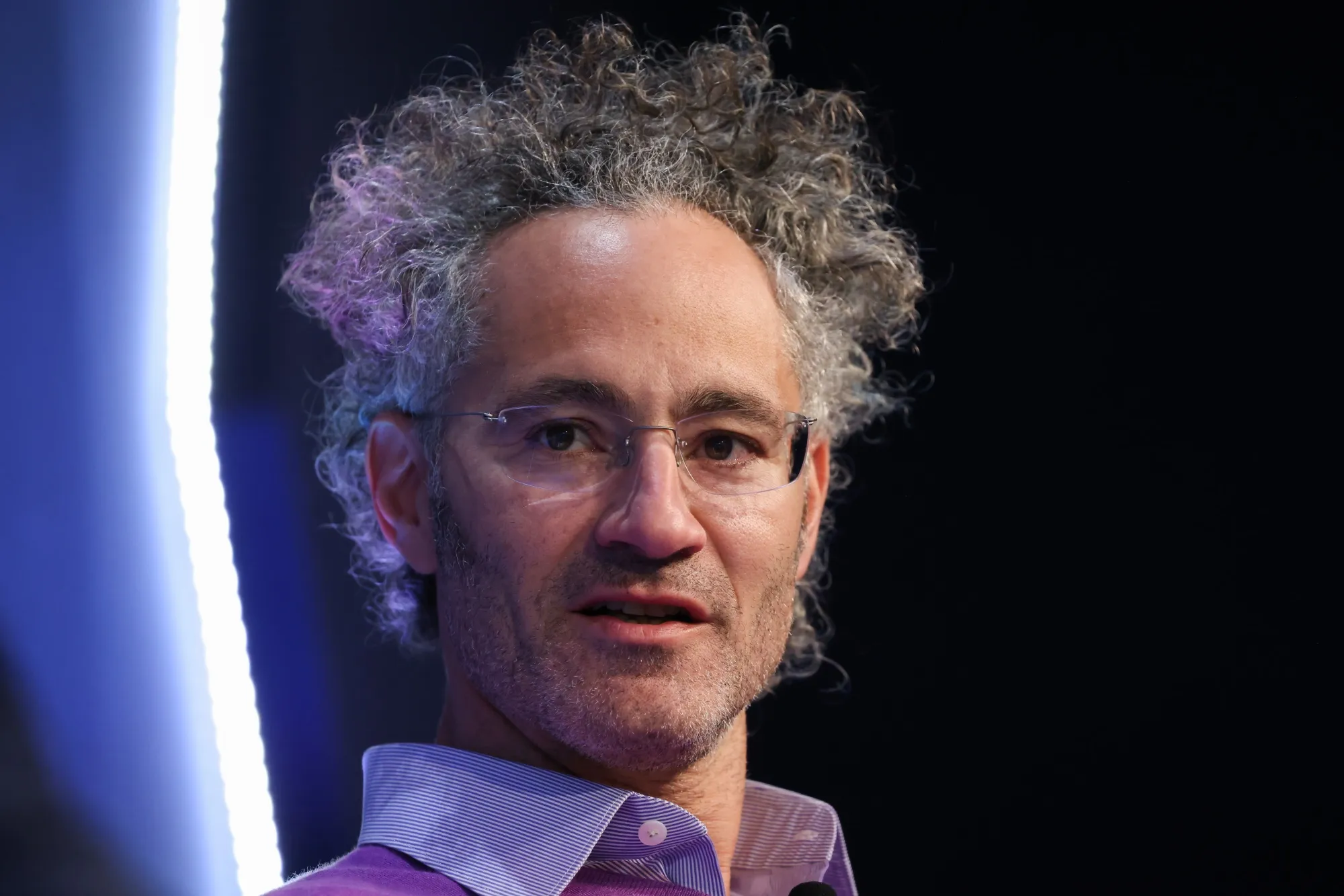 Alex Karp, chief executive officer of Palantir Technologies Inc.