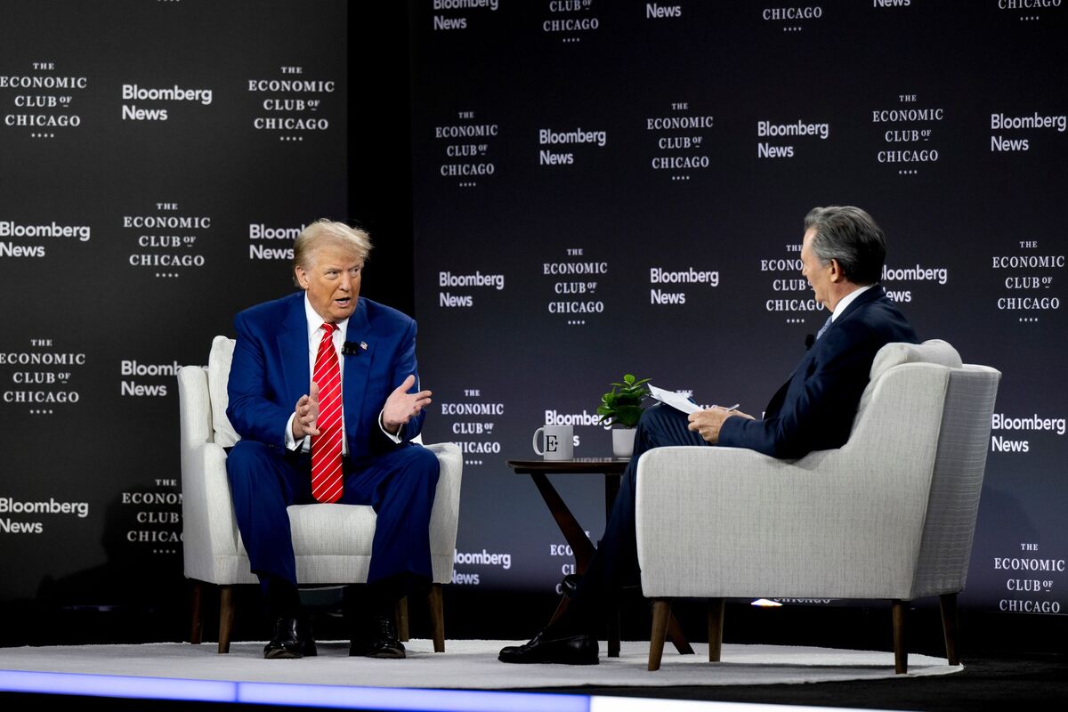From Tariffs to Immigration, Highlights From Trump’s Bloomberg ...