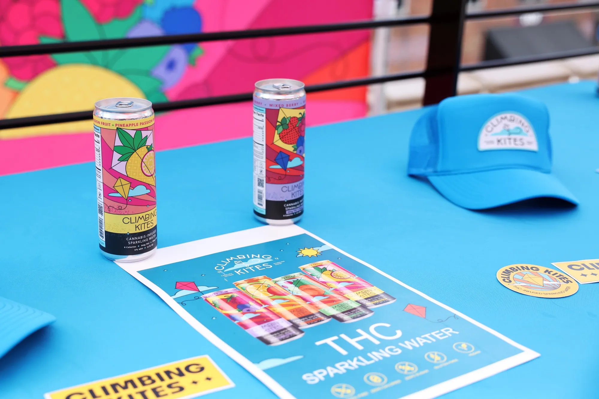 THC seltzer drinks