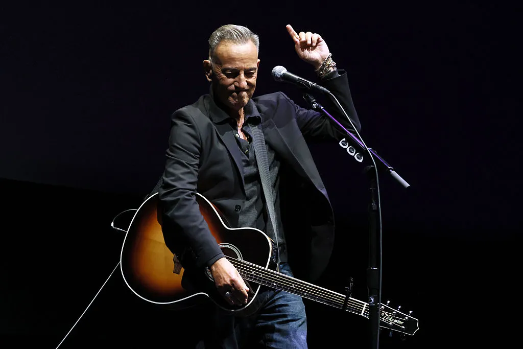 Bruce Springsteen performs&nbsp;in New York City, last month.
