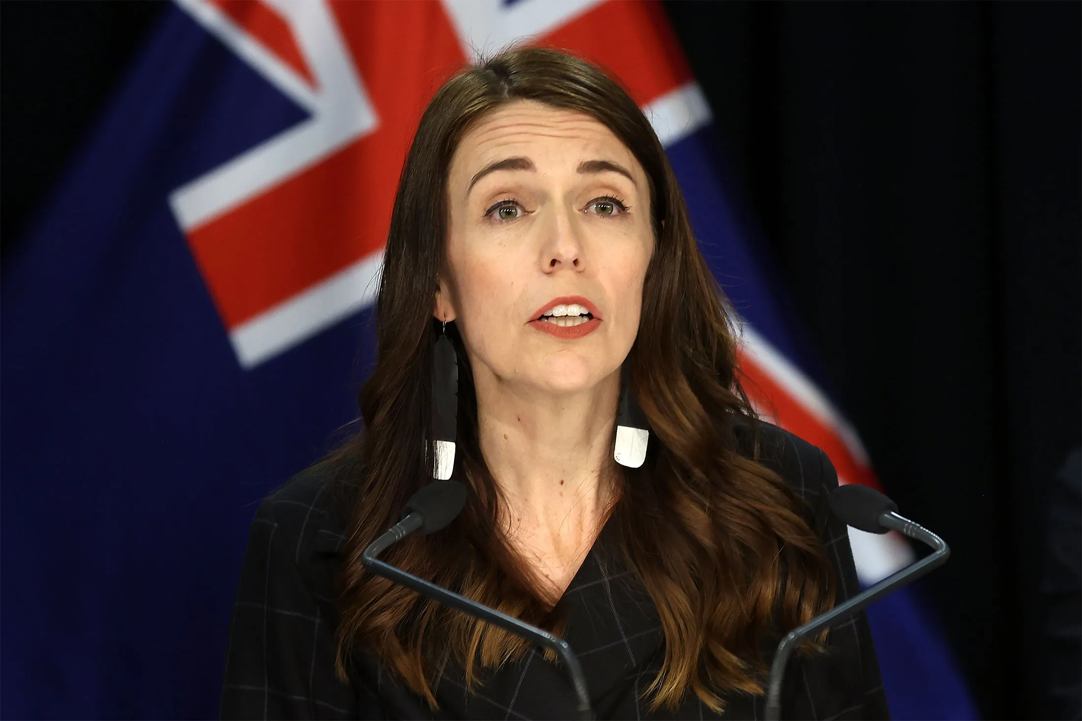 New Zealand's Prime Minister Jacinda Ardern&nbsp;