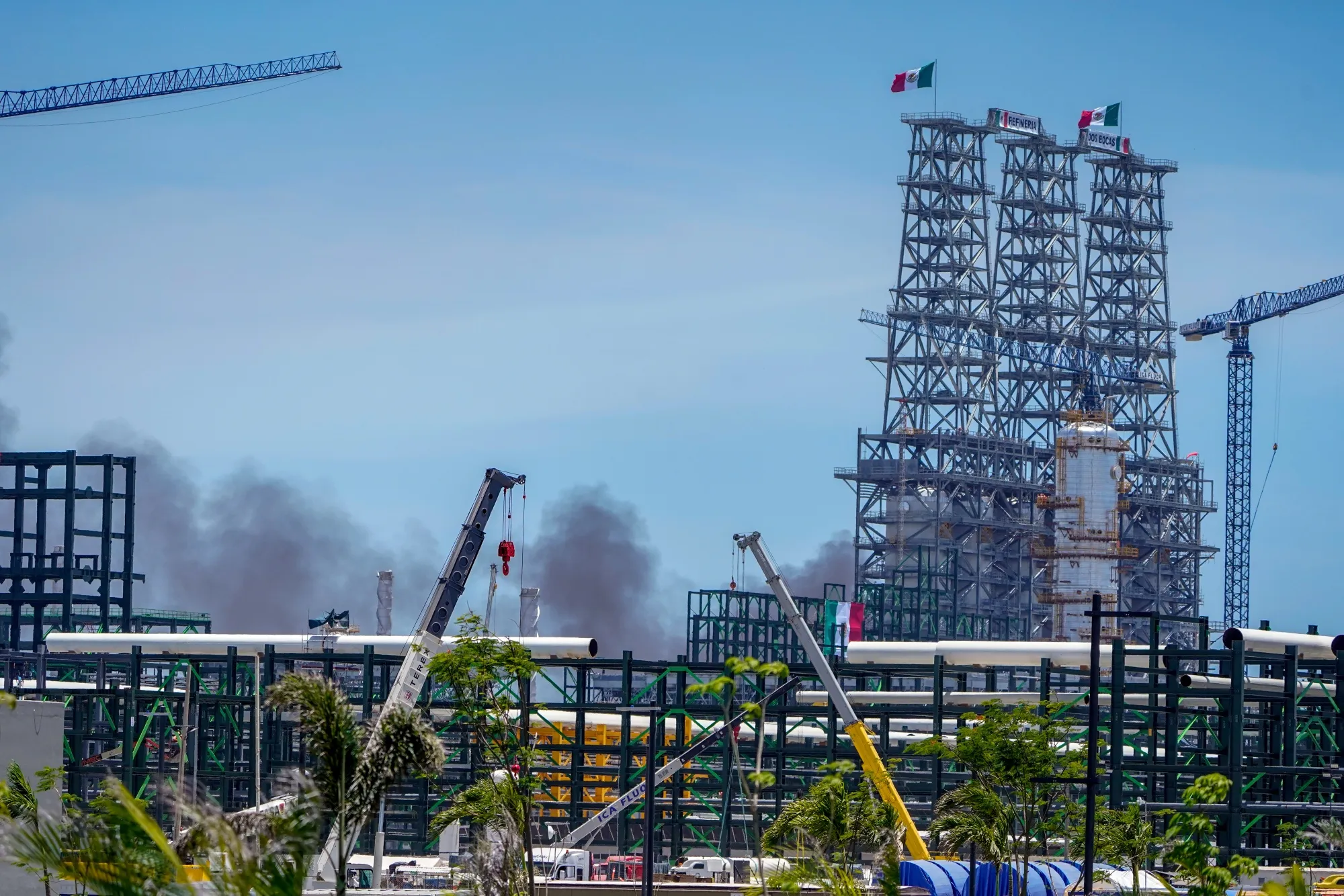 La refinería de Petróleos Mexicanos (PEMEX) Dos Bocas en la localidad de Paraíso, estado de Tabasco, México, el viernes 1 de julio de 2022. 