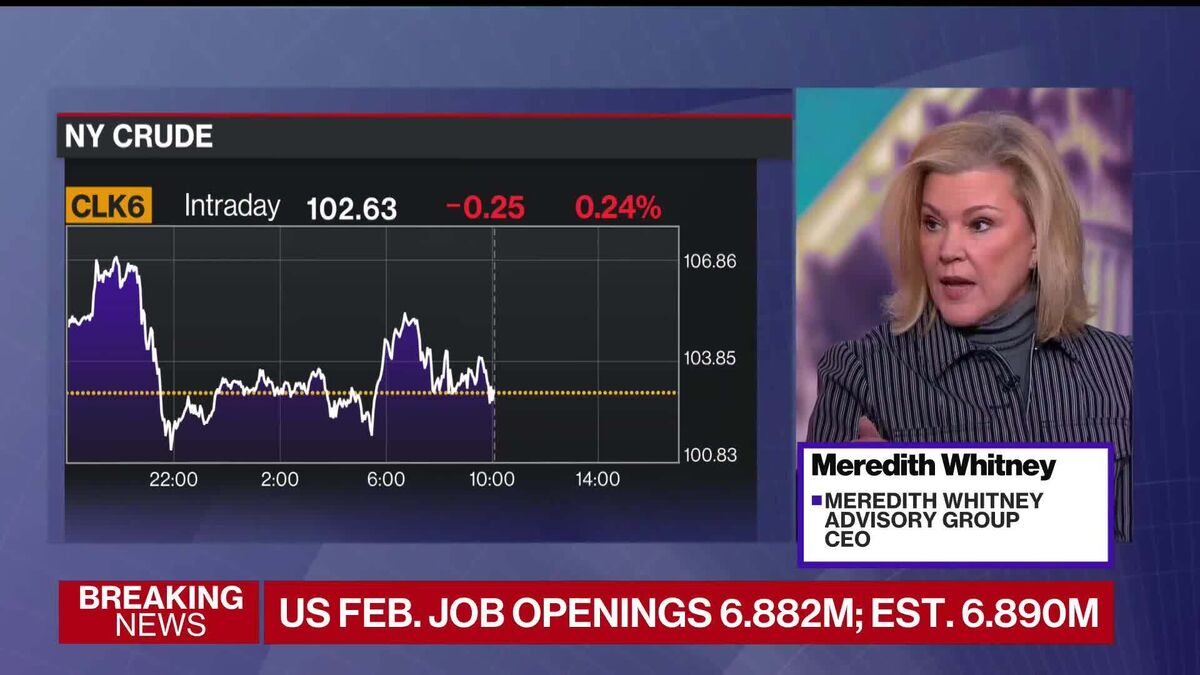 Meredith Whitney on Cracks in Confidence, Labor Market