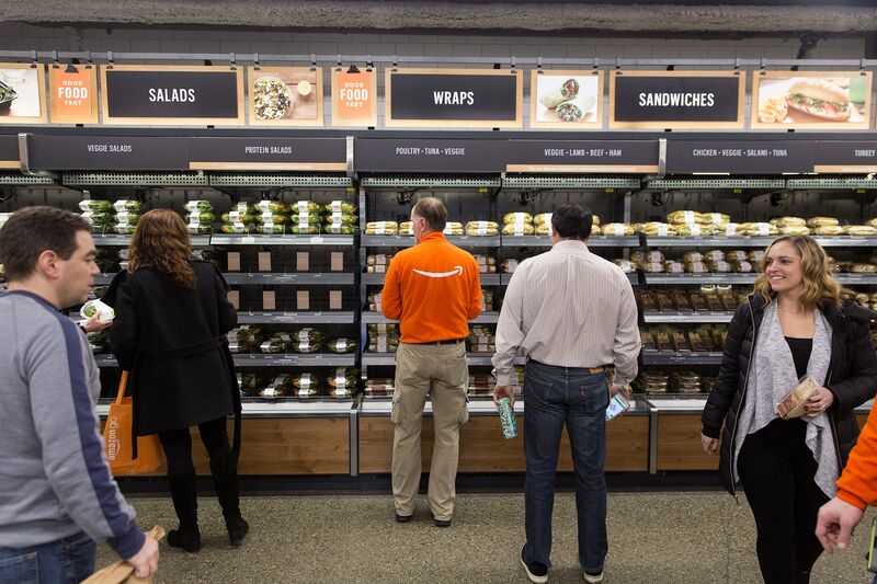 Inside The New Amazon Go Cashierless Convenience Store