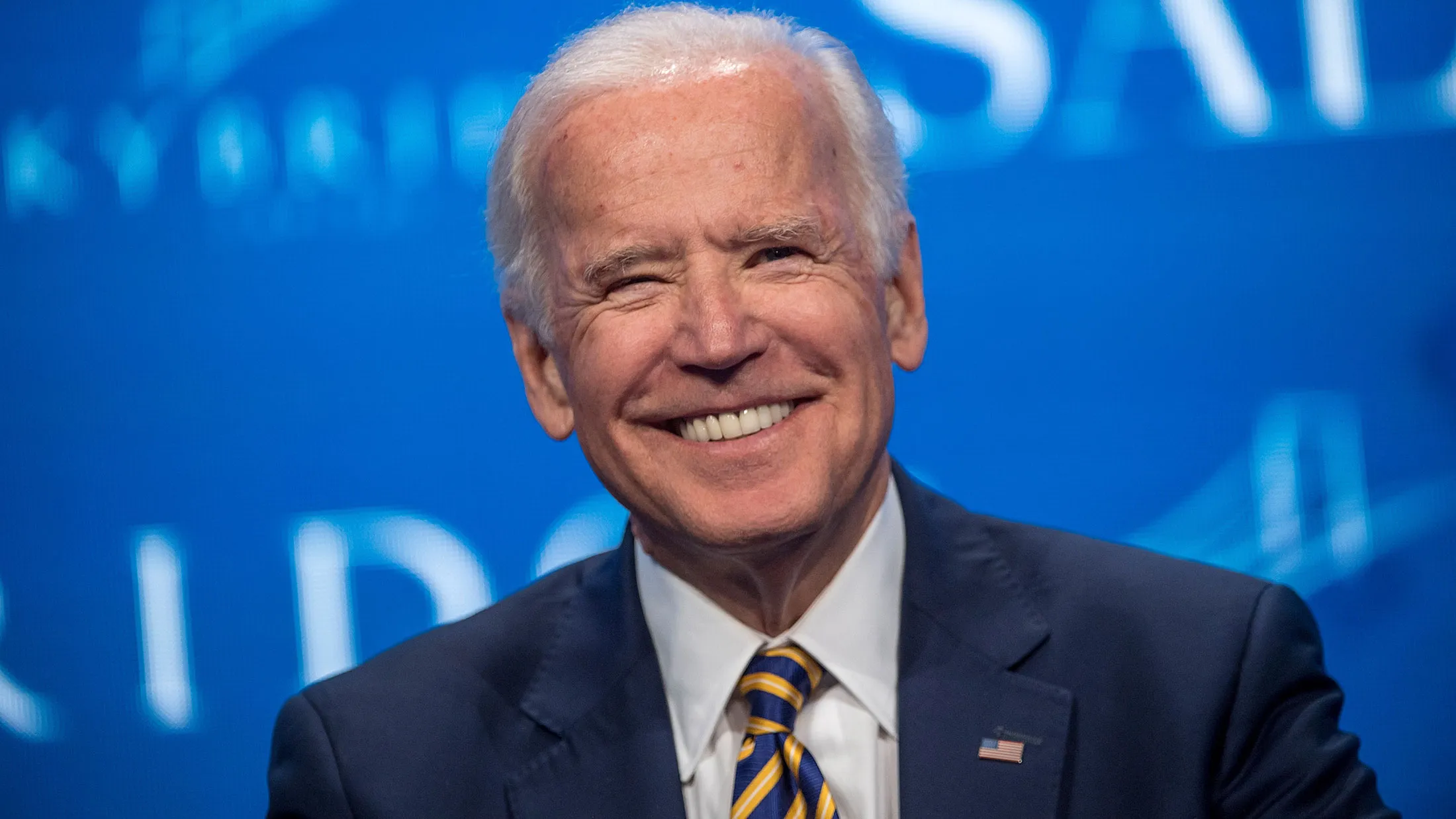 Former Vice President Joe Biden speaks at the Skybridge Alternatives (SALT) conference in Las Vegas on May 18, 2017.
