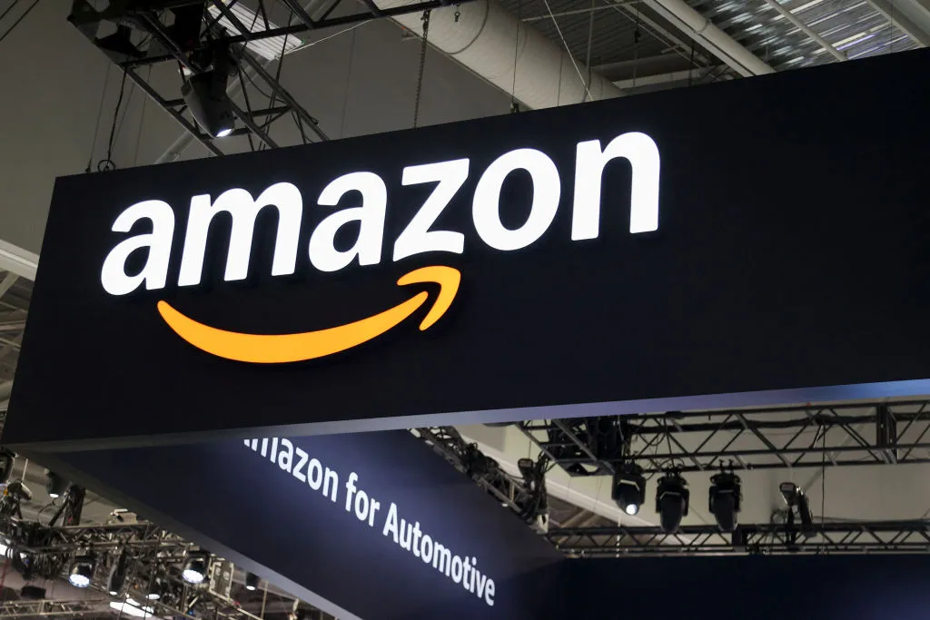 The Amazon logo.