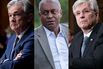 Jerome Powell, Raphael Bostic and Christopher Waller