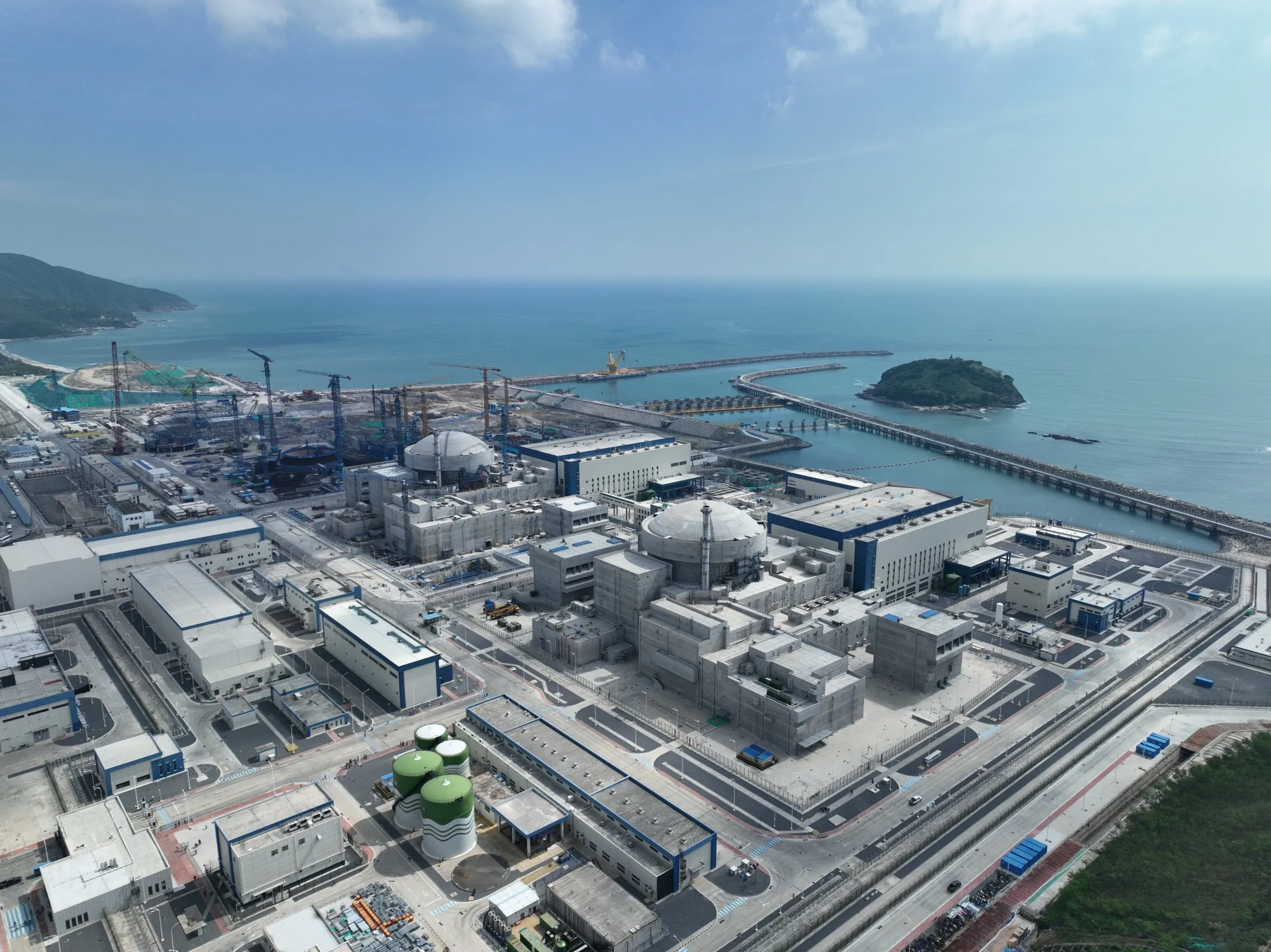 The Taipingling nuclear power project in&nbsp;Guangdong Province.&nbsp;
