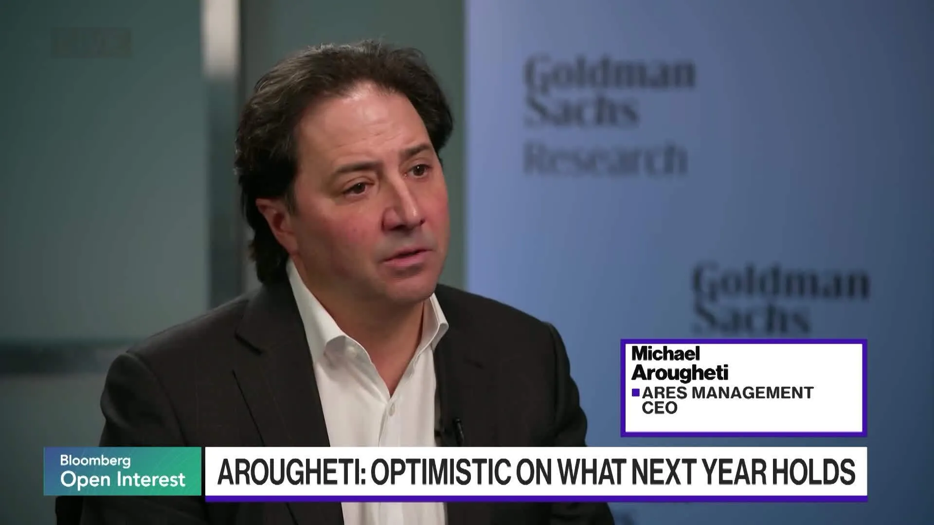 Watch Ares CEO Arougheti on M&A, Competition, Real Estate - Bloomberg