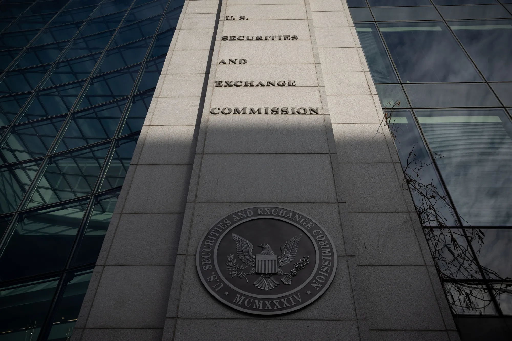 The Securities and Exchange Commission (SEC) headquarters in Washington, DC.
