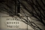 Views Of The IRS Headquarters During Tax Filing Season