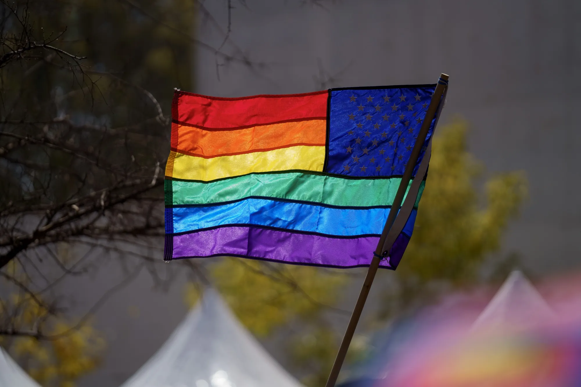 Los Angeles LGBT Center Hosts Drag March in Protest of Anti-LGBTQ+ Legislation