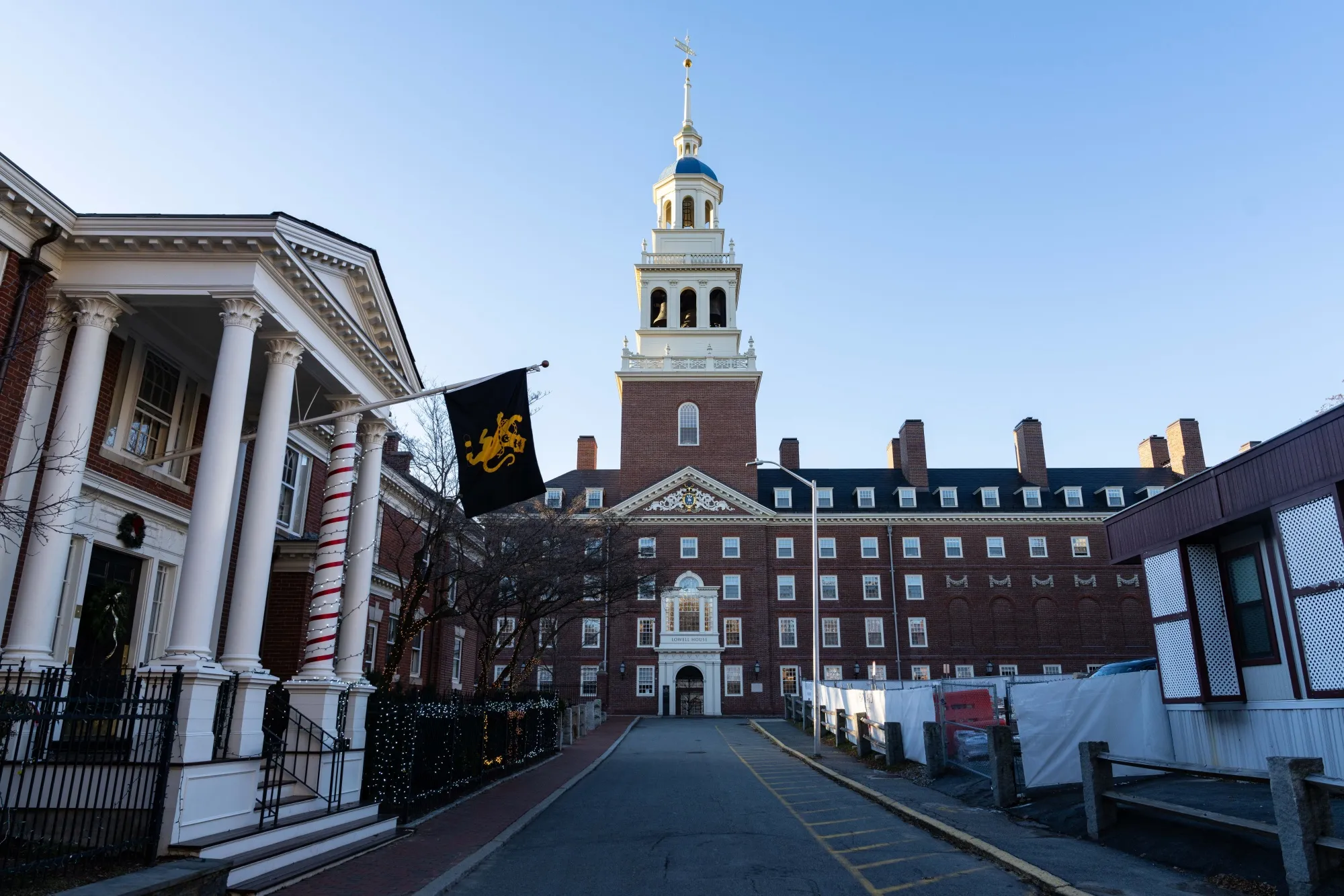 The Harvard University campus in Cambridge, Mass.
