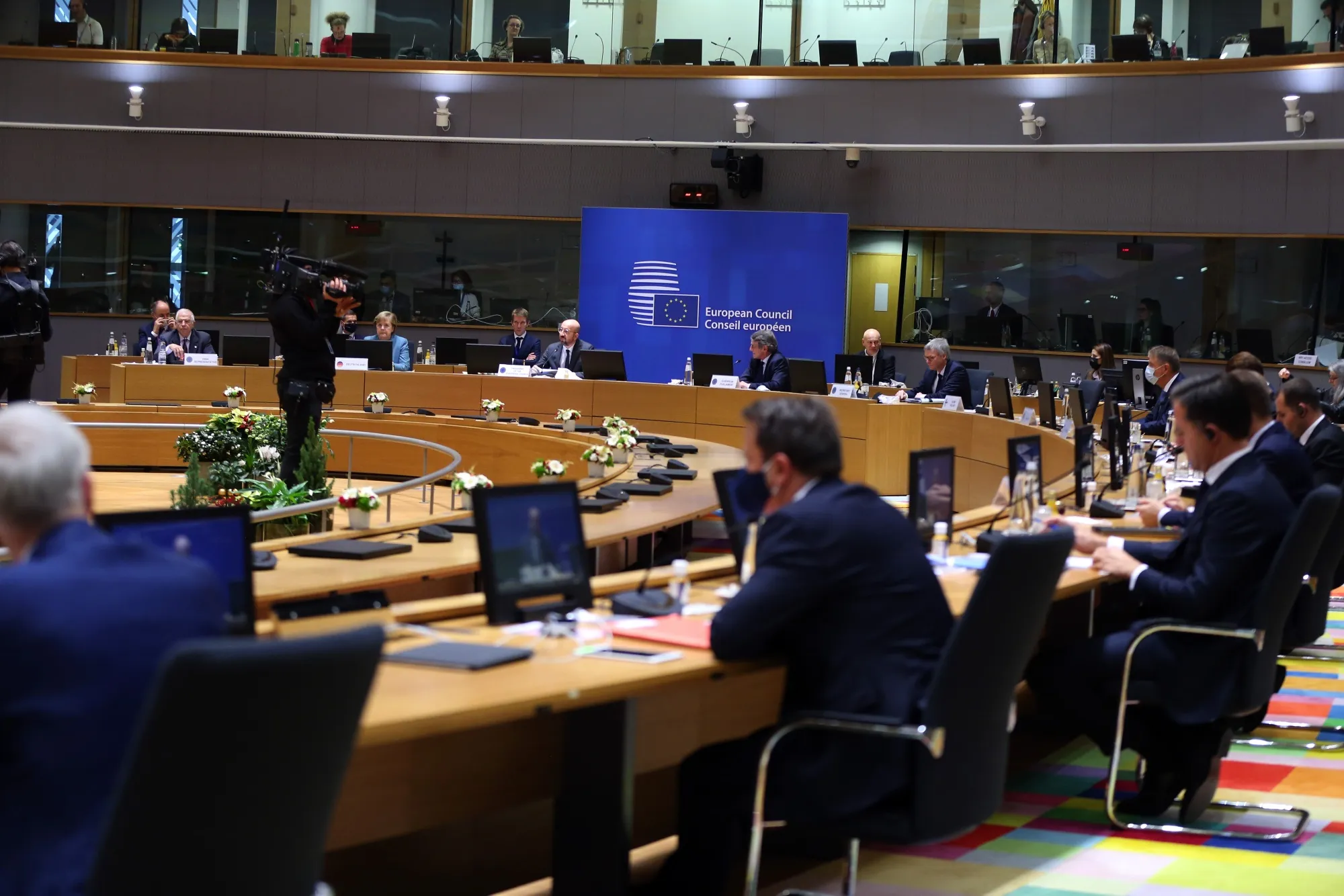 European Union Leaders Summit on Landmark Stimulus Deal