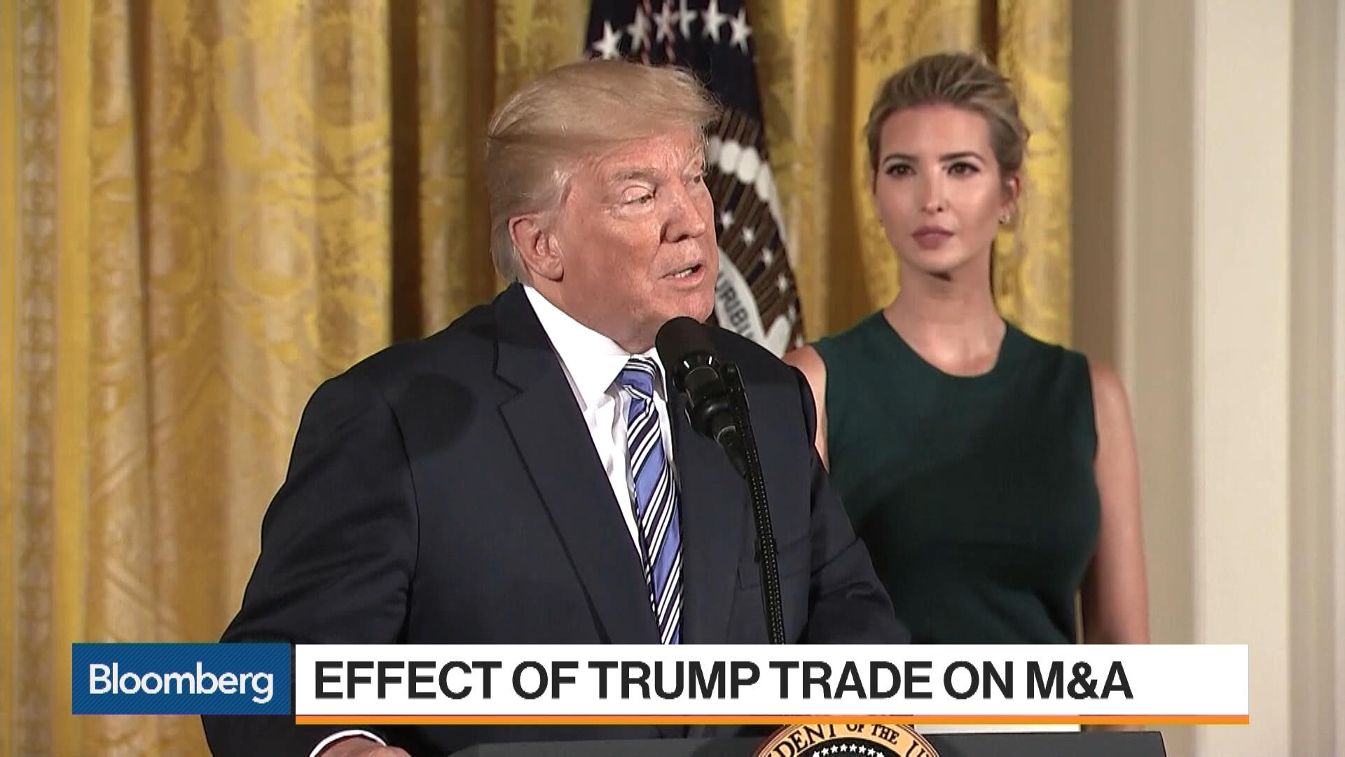 Watch How The Trump Trade Is Impacting M&A Activity - Bloomberg