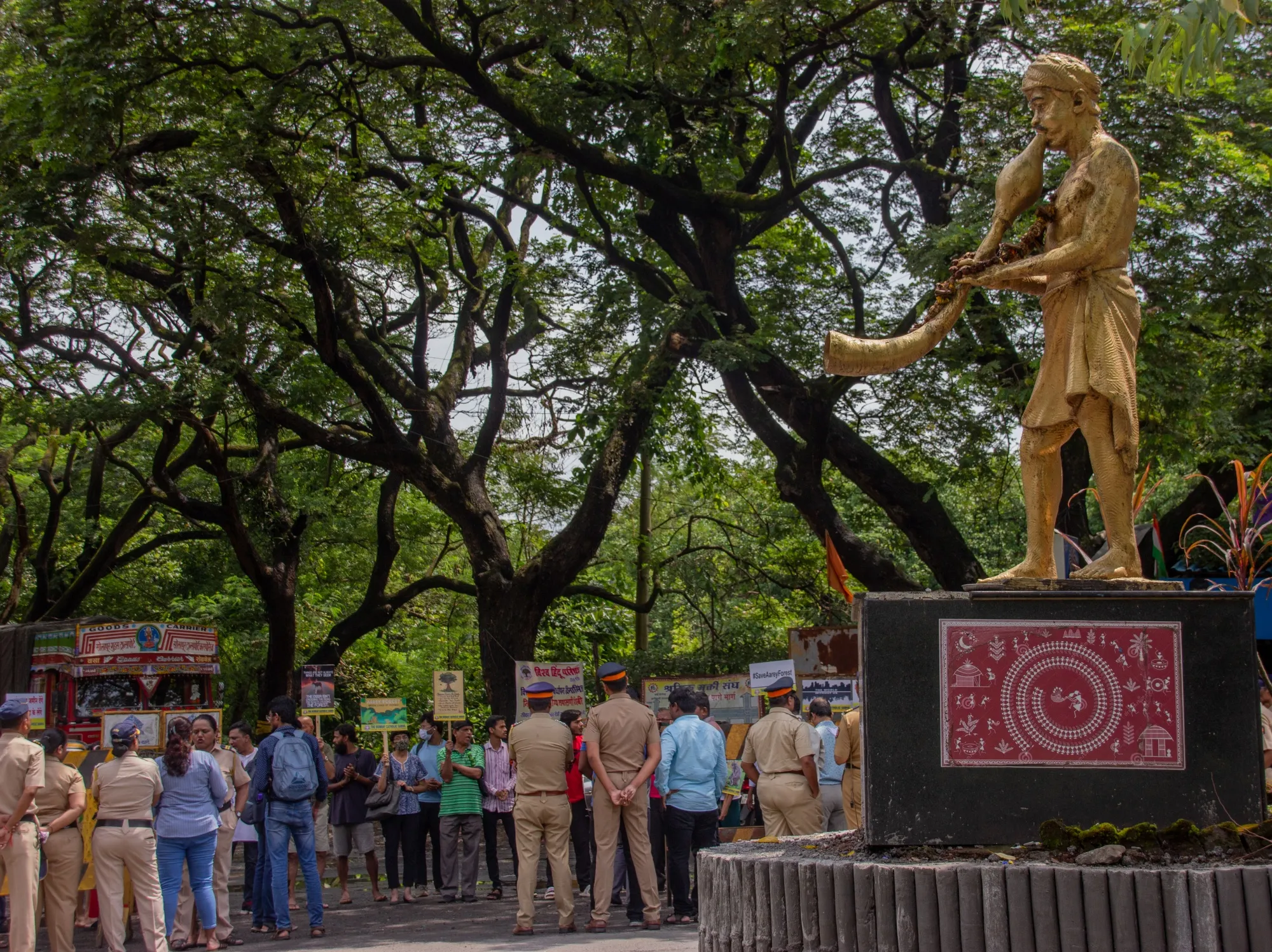 Aarey Colony, an urban woodland in Mumbai, is facing development pressure&nbsp;in the form of a controversial transit line.&nbsp;