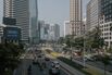 Views of Jakarta's Financial District