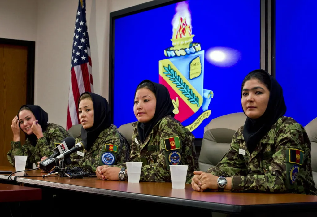 The few, the proud...the literate: Afghan women training as helicopter pilots in the U.S. Source: Department of Defense via Bloomberg