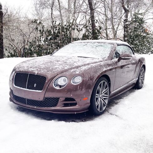 Darker, muted tones do better under darker skies, as this Bentley Continental GT Speed shows.