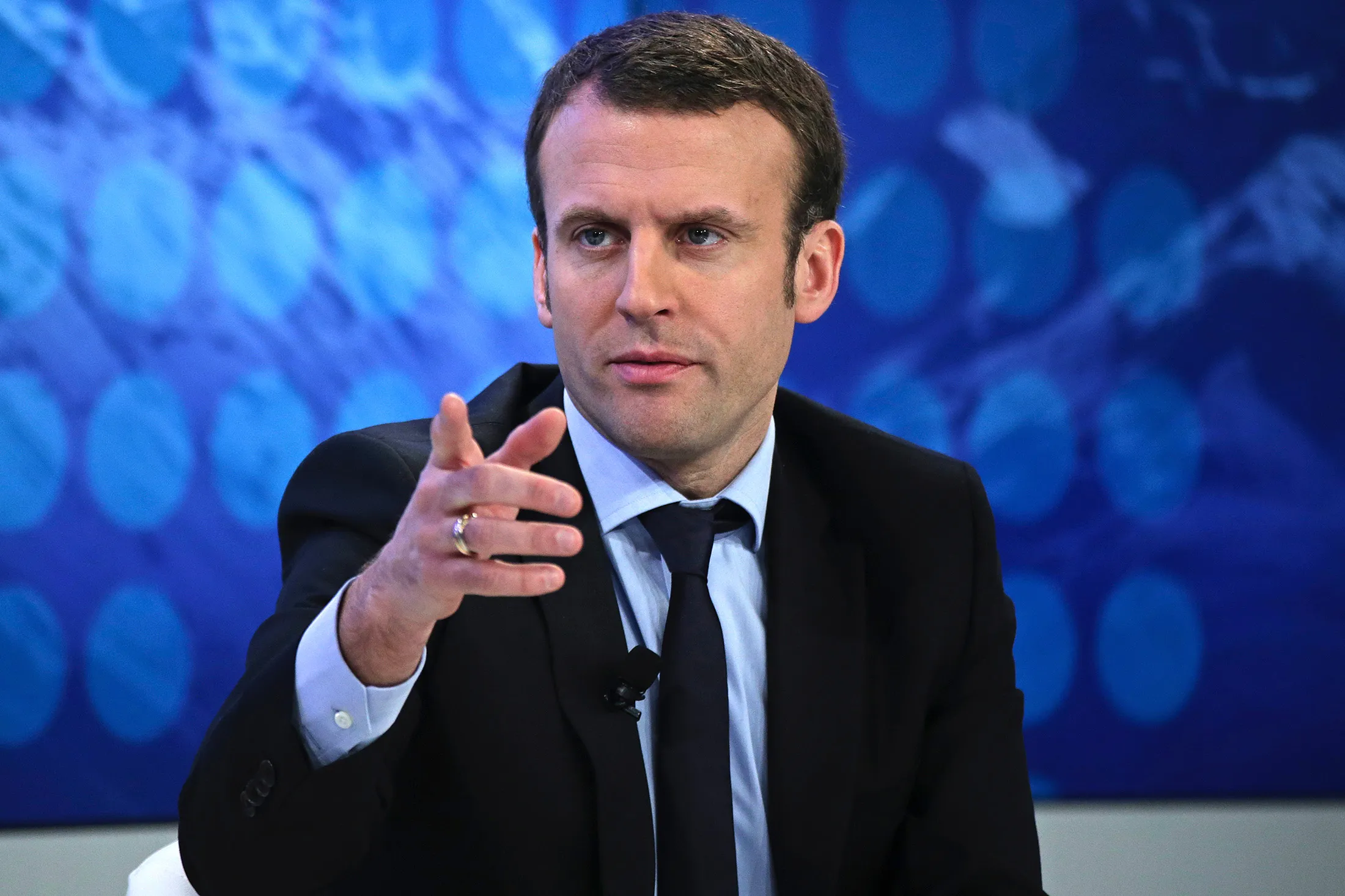 Emmanuel Macron.

