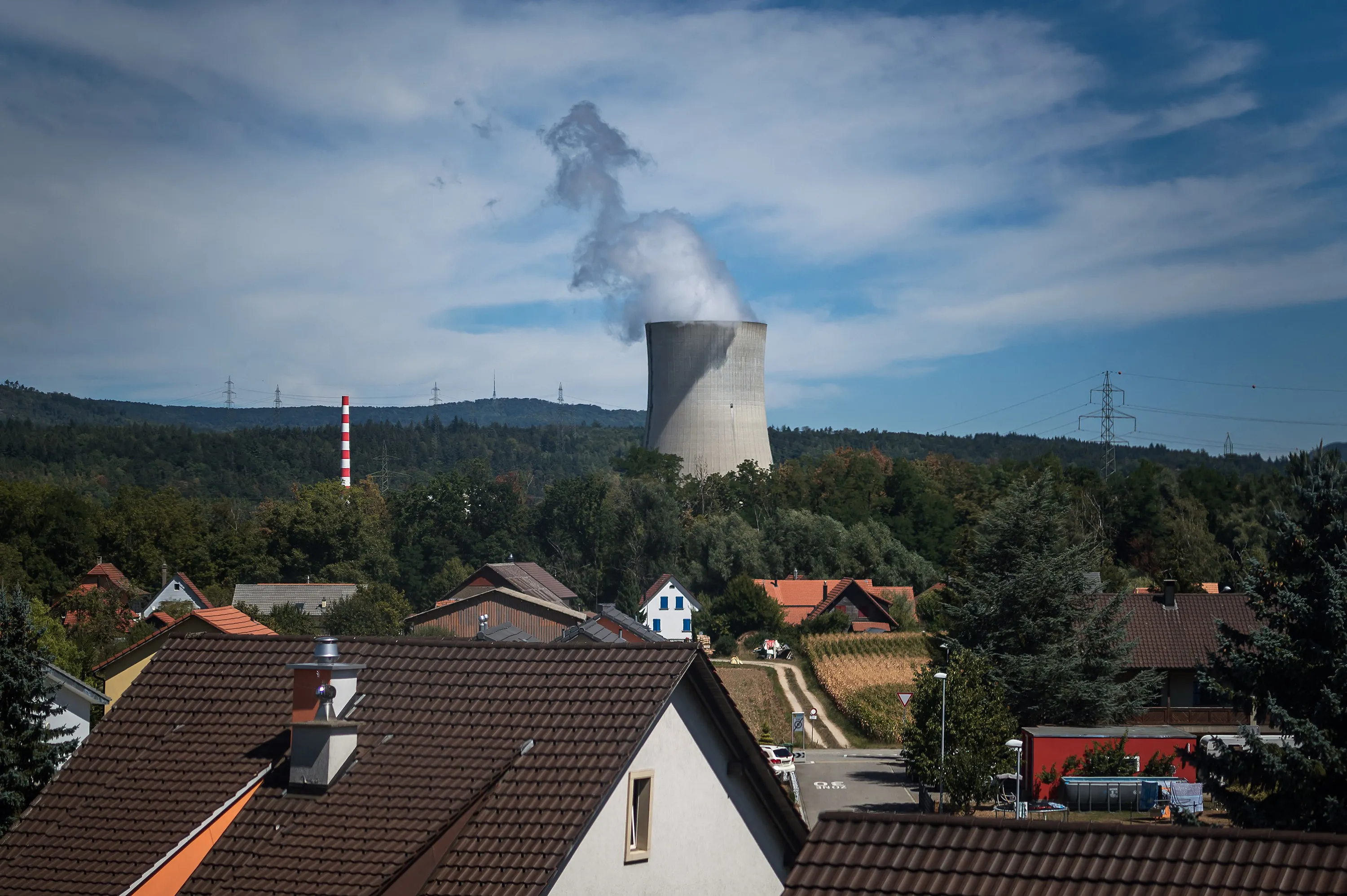 The Goesgen nuclear power plant&nbsp;near Daeniken, Switzerland.