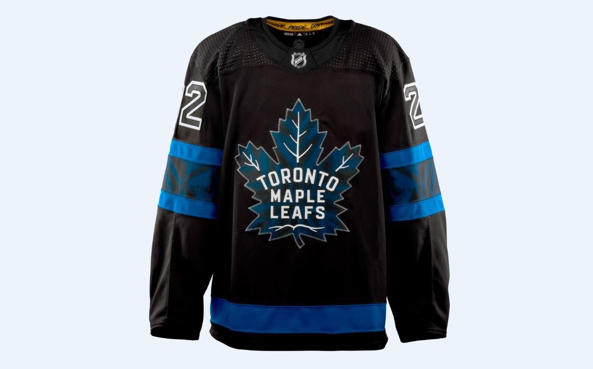 NHL Toronto Maple Leafs x Drew House Alternate Hockey Jersey, Black,  Assorted Sizes