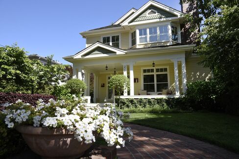 A custom-built home in Palo Alto.