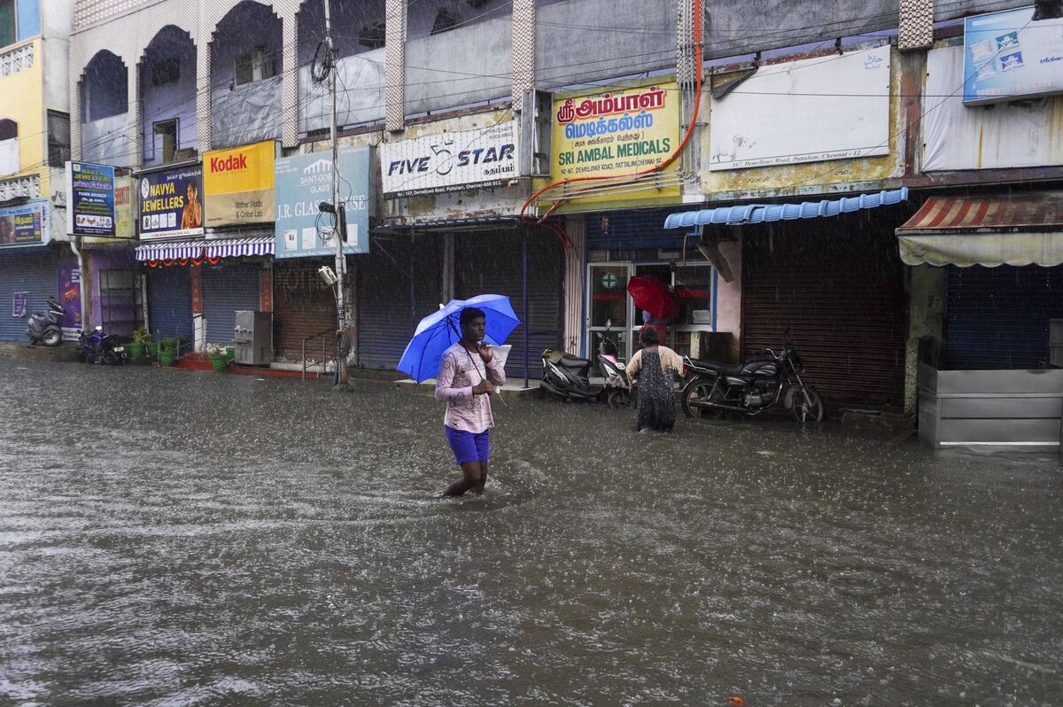 Heavy Rains In Southern India Kill 14 People In Tamil Nadu - Bloomberg