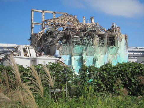 The reactor building of Unit 3 at Tokyo Electric Power Co.'s (Tepco) Fukushima Dai-Ichi nuclear power station in Fukushima, Japan. Source: Tokyo Electric Power Co. via Bloomberg