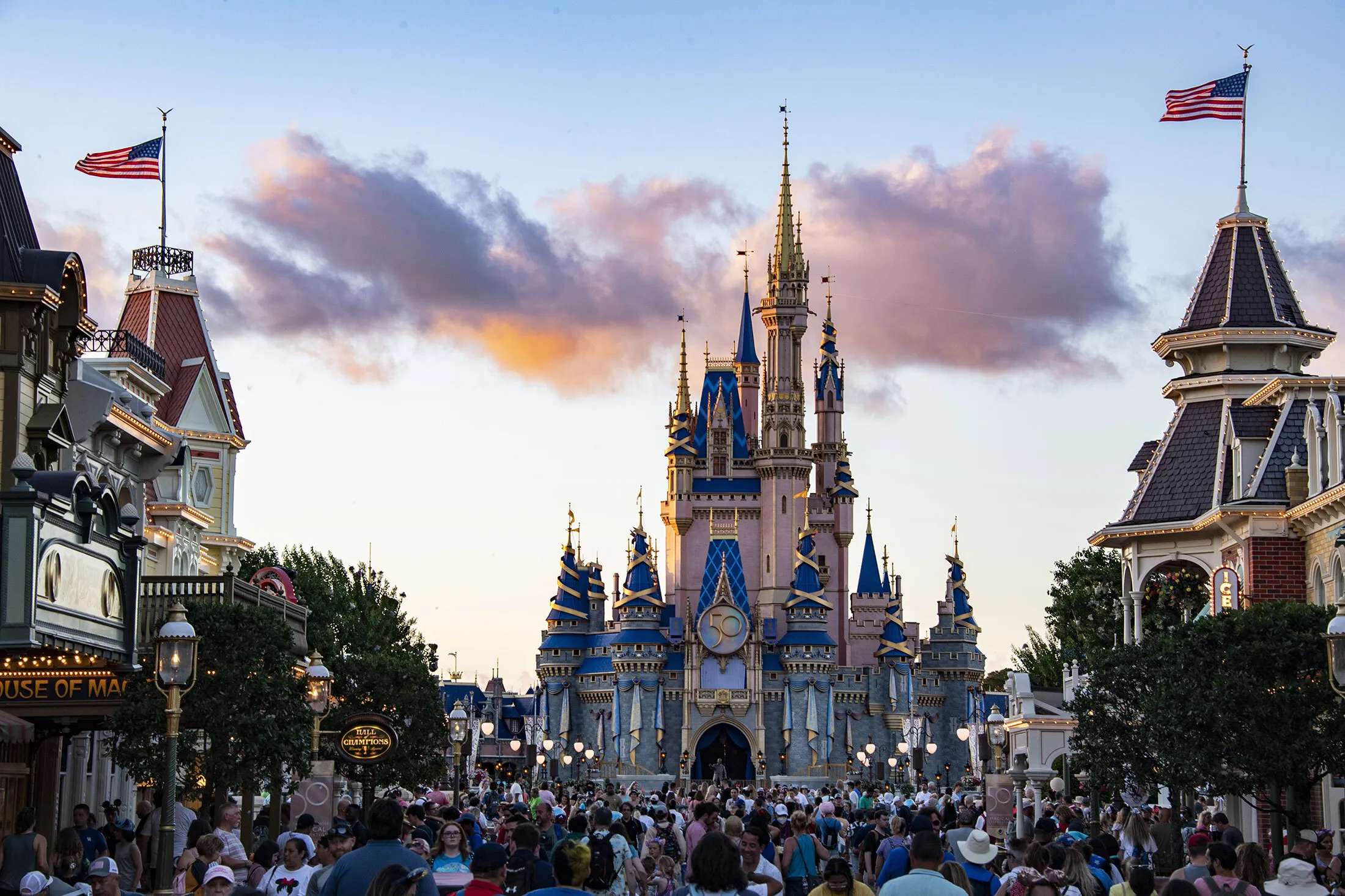 Walt Disney World in Orange County, Florida.