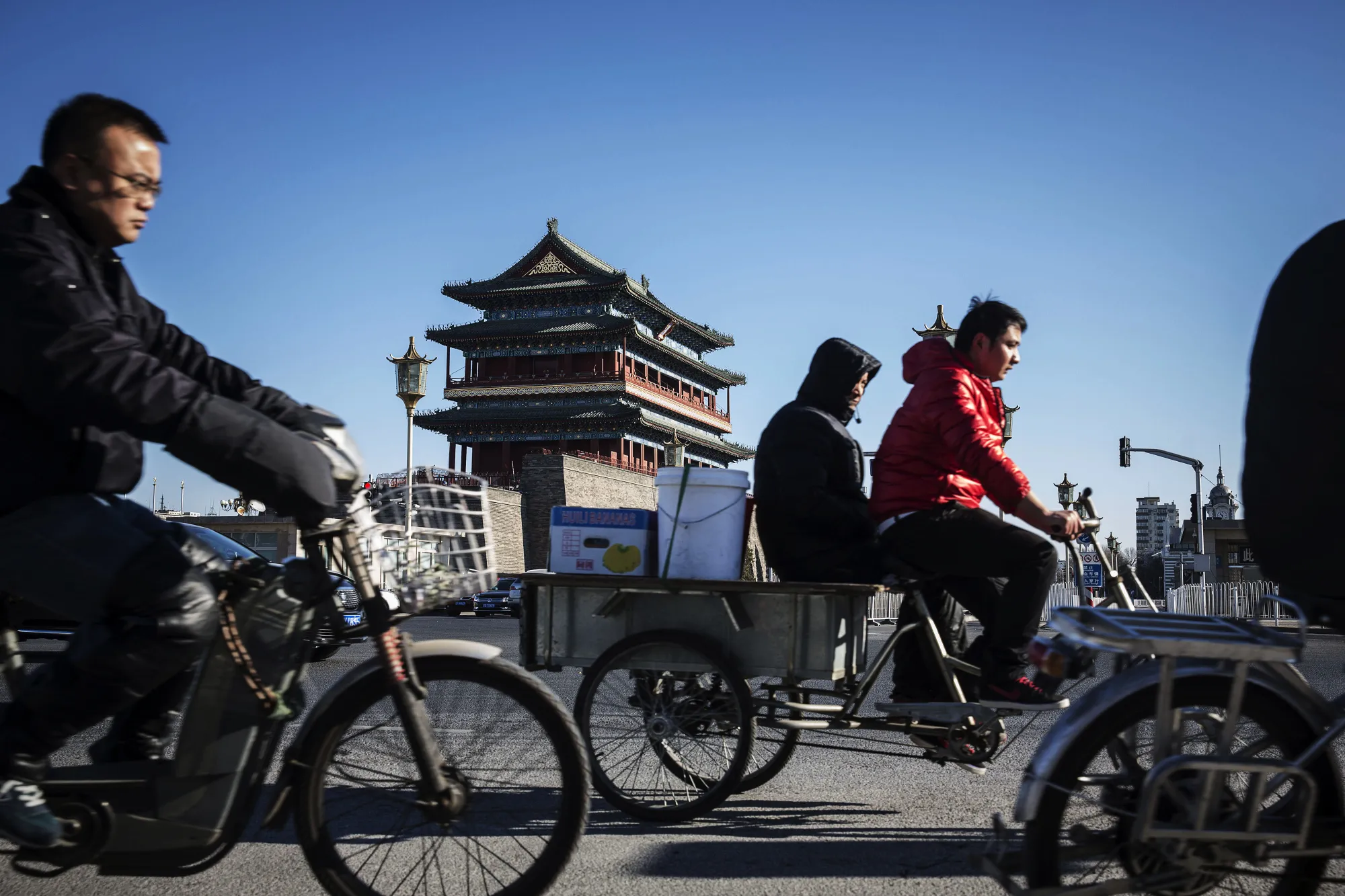 General Views Of Beijing As China's Great Economic Shift Brings Little To Global Rebalancing