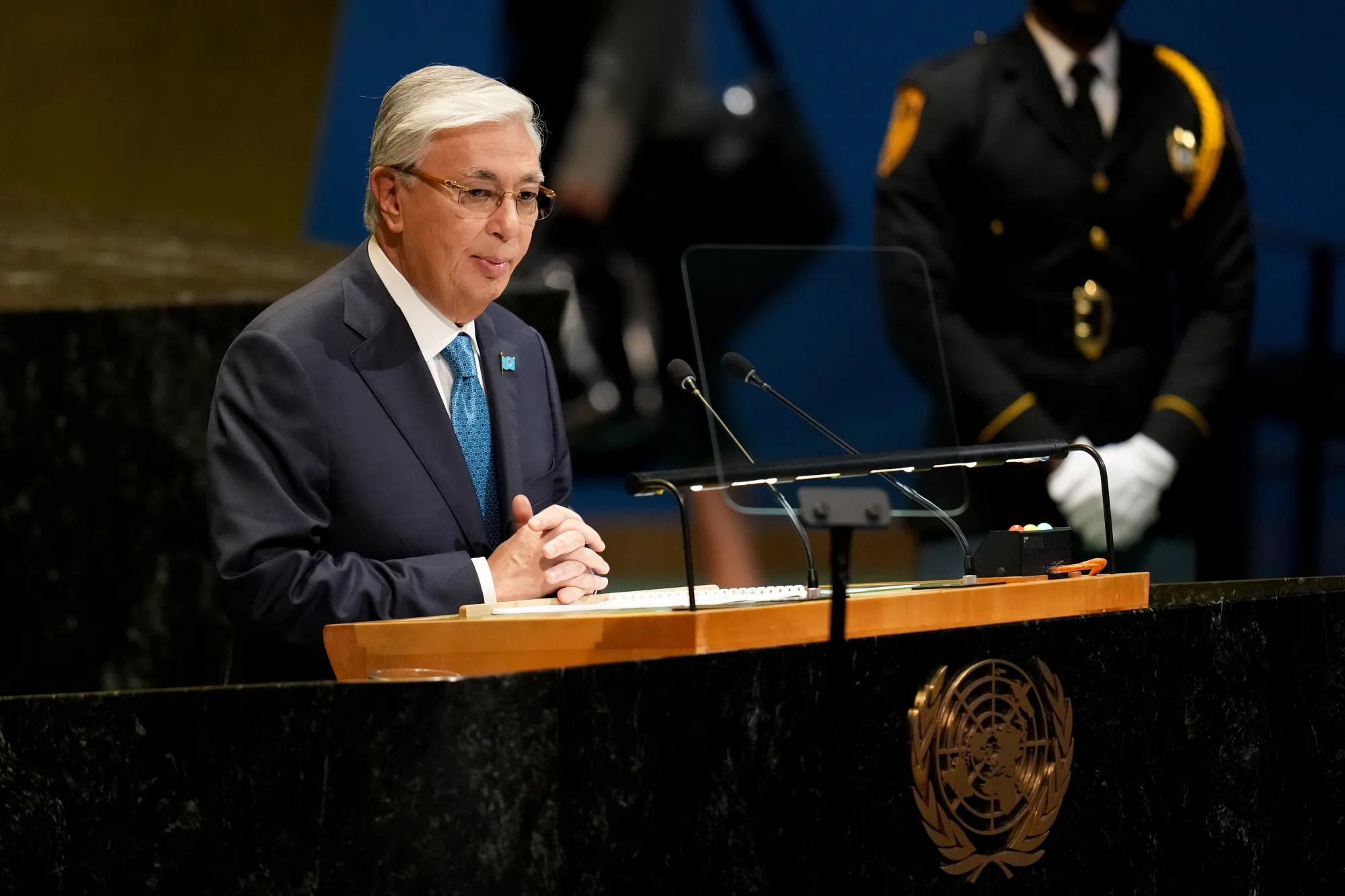 Kazakhstan's president&nbsp;Kassym-Jomart Tokayev