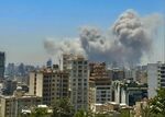 Smoke rises as Israel targets the notorious Evin Prison in north of Tehran, on June 23.