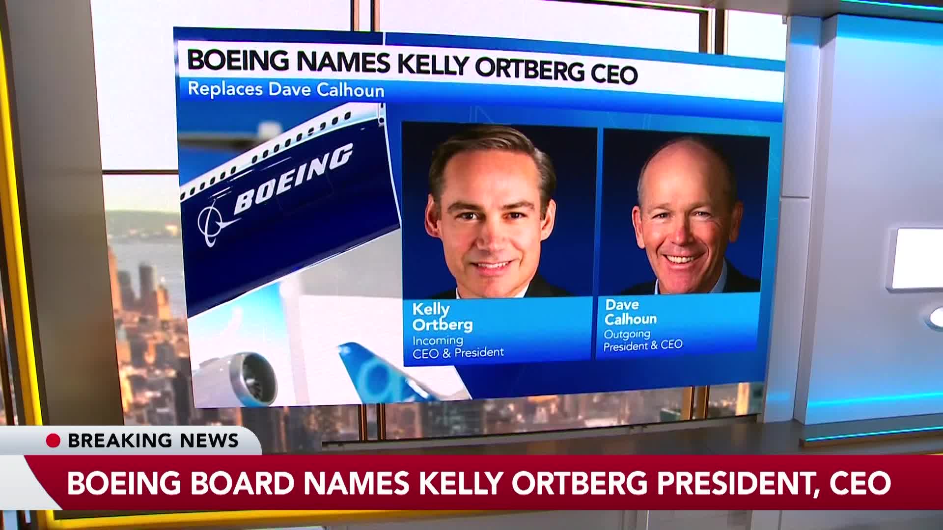 Watch Boeing Names Kelly Ortberg As New CEO - Bloomberg