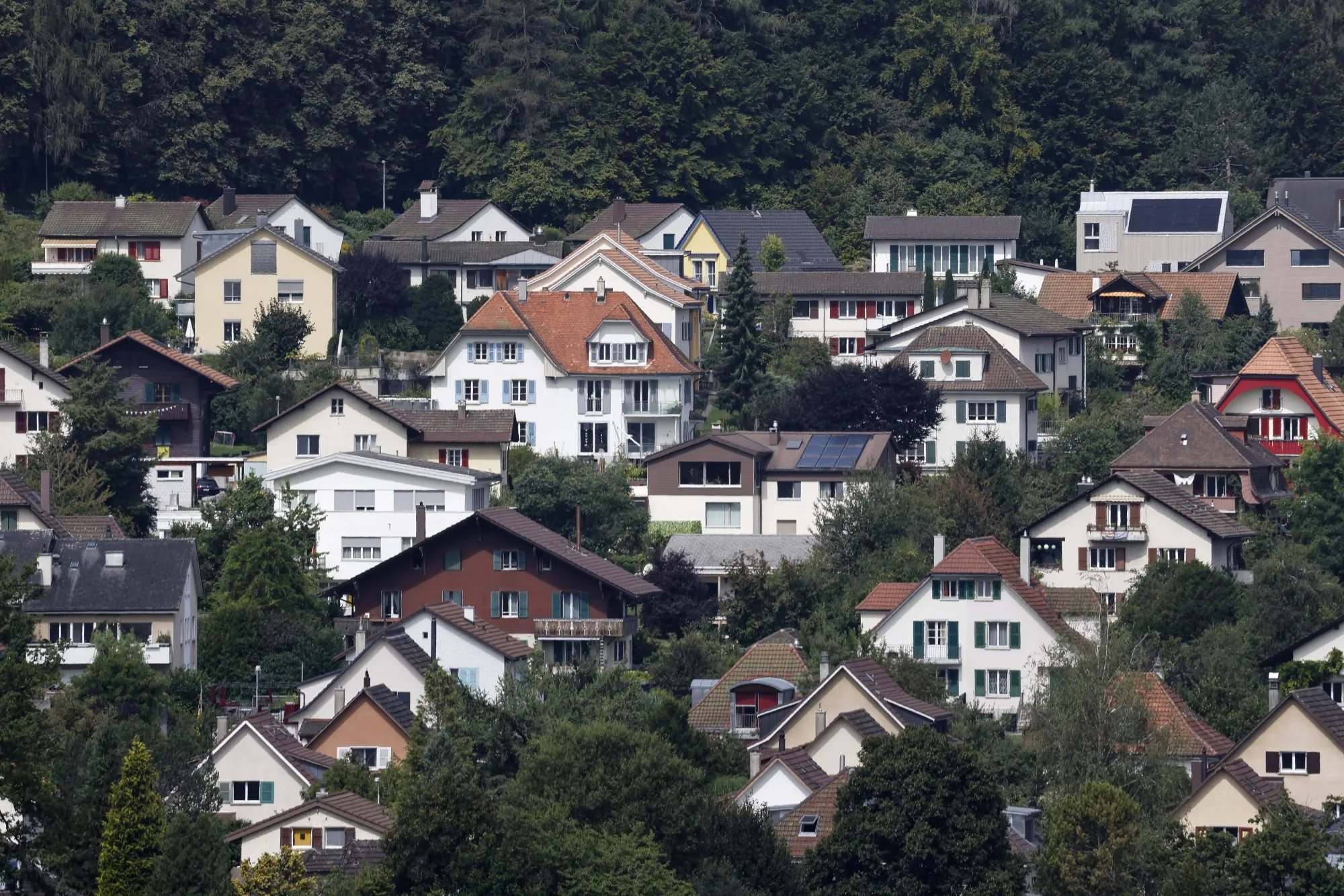 Residential properties in Bern, Switzerland.