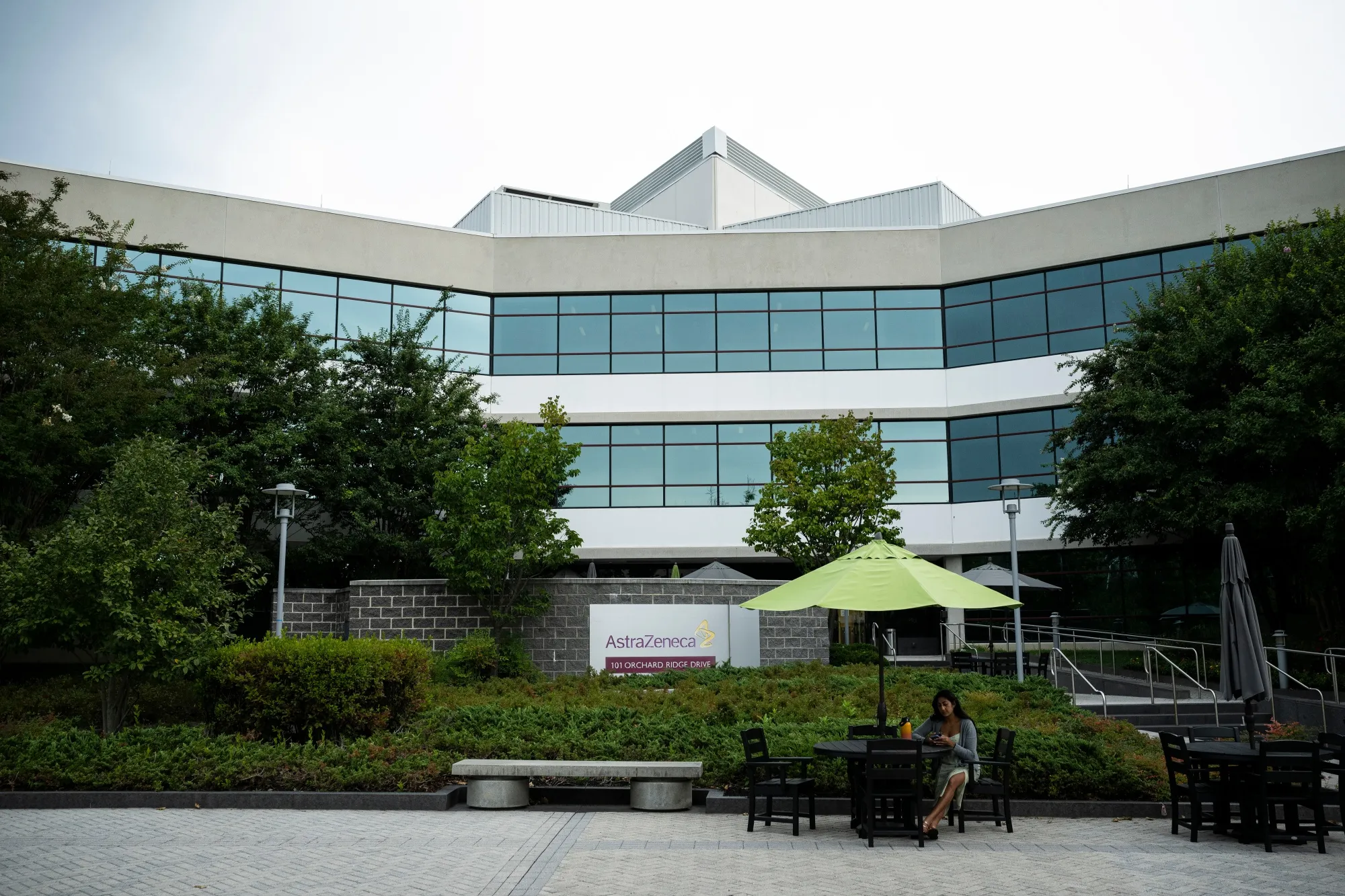 An AstraZeneca facility in Gaithersburg, Maryland, in 2024.&nbsp;