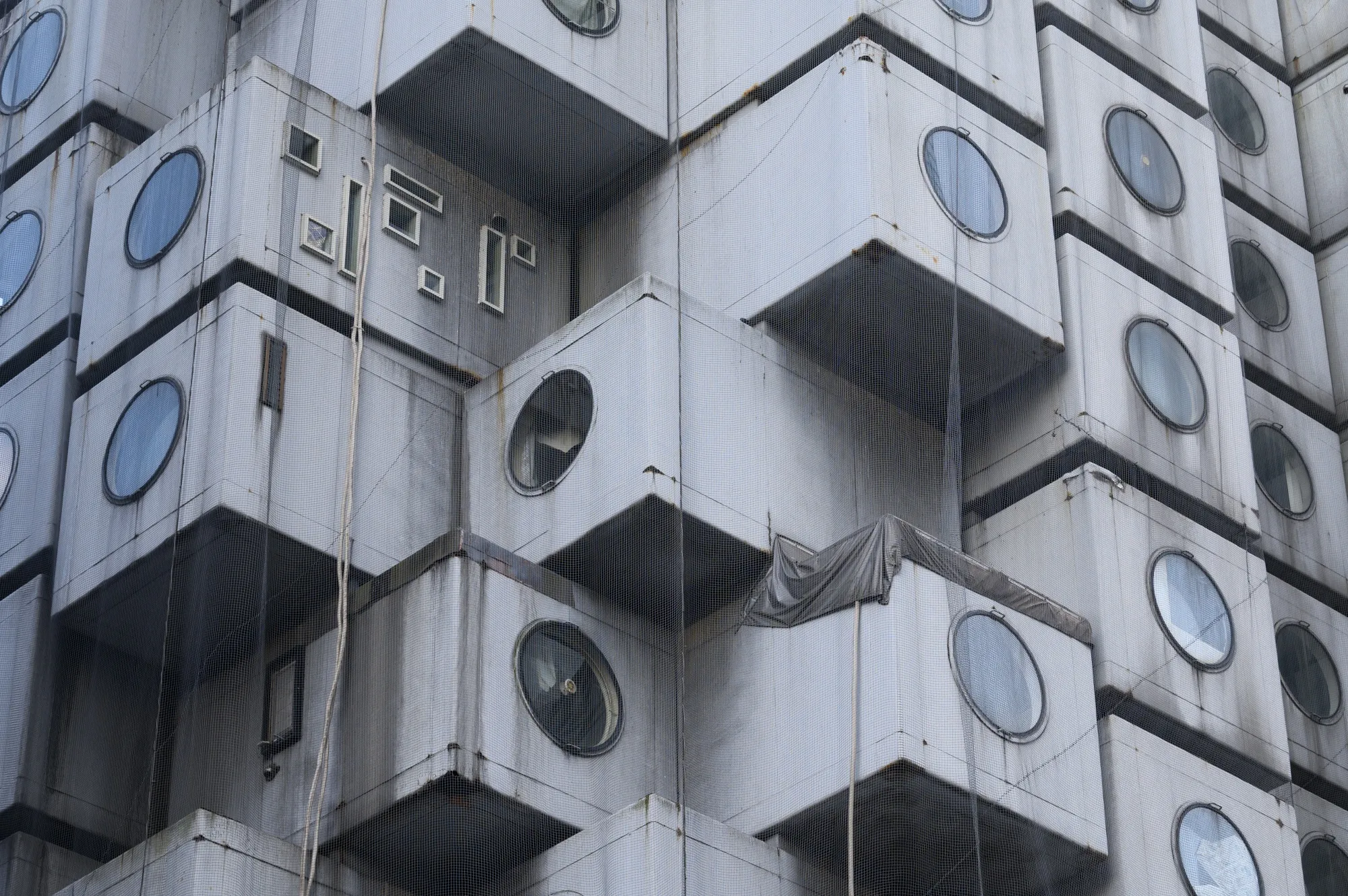 The Nakagin Capsule Tower in Tokyo will be demolished starting April 12.