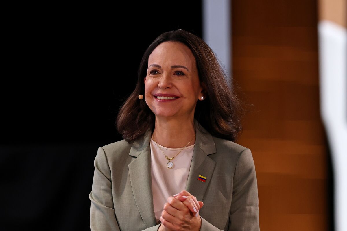 Maria Corina Machado says she is willing to negotiate over Venezuela’s presidential elections