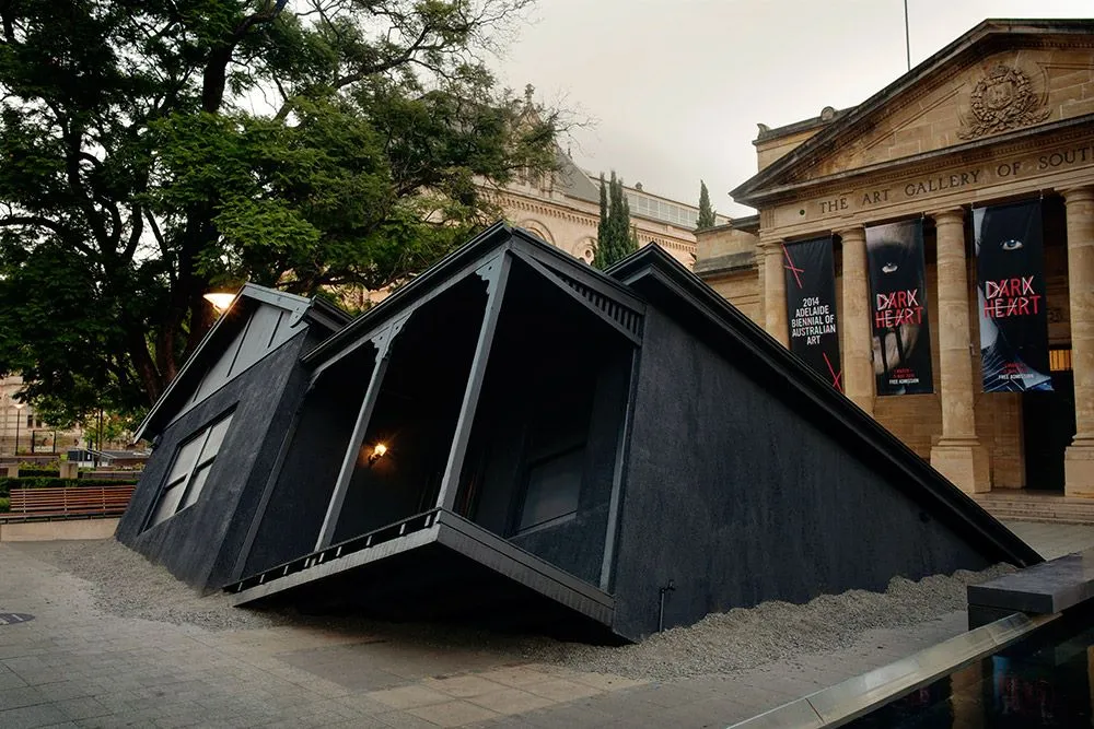 Here's a House That Looks Like It Fell Out of the Sky - Bloomberg