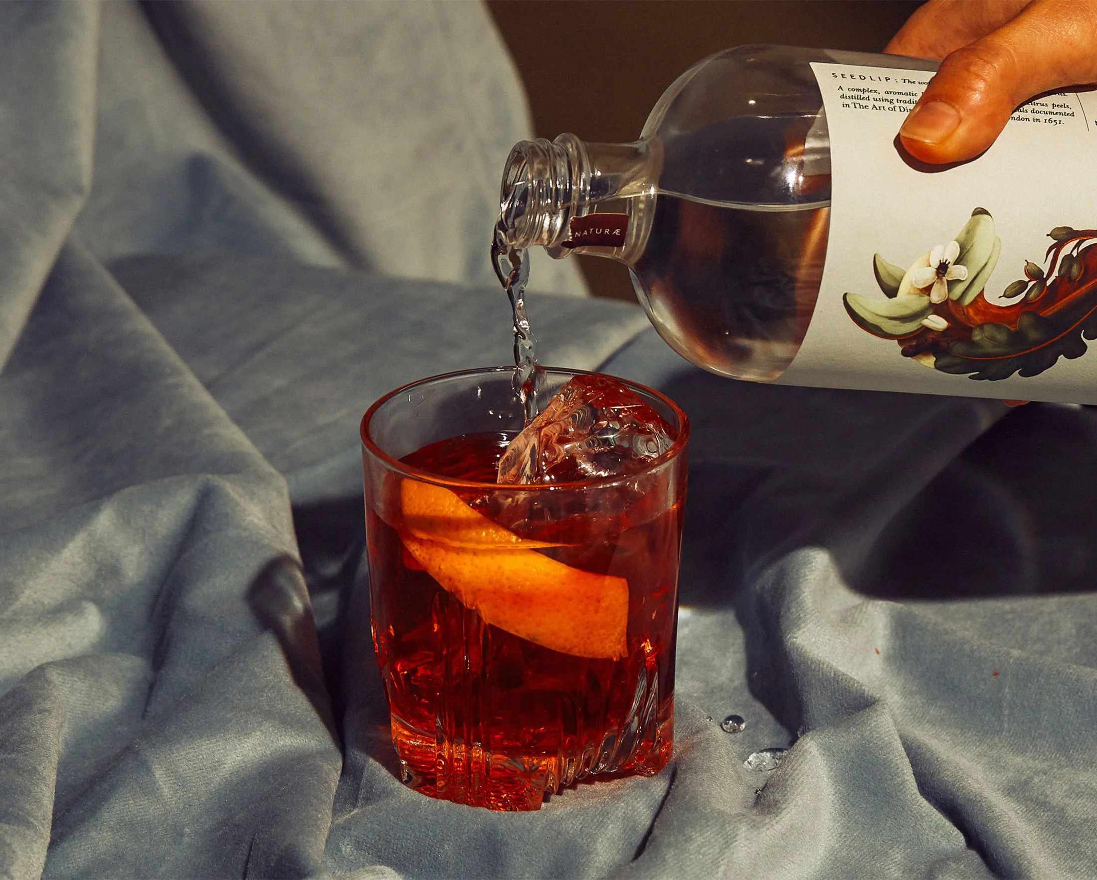 Seedlip’s Negroni.&nbsp;