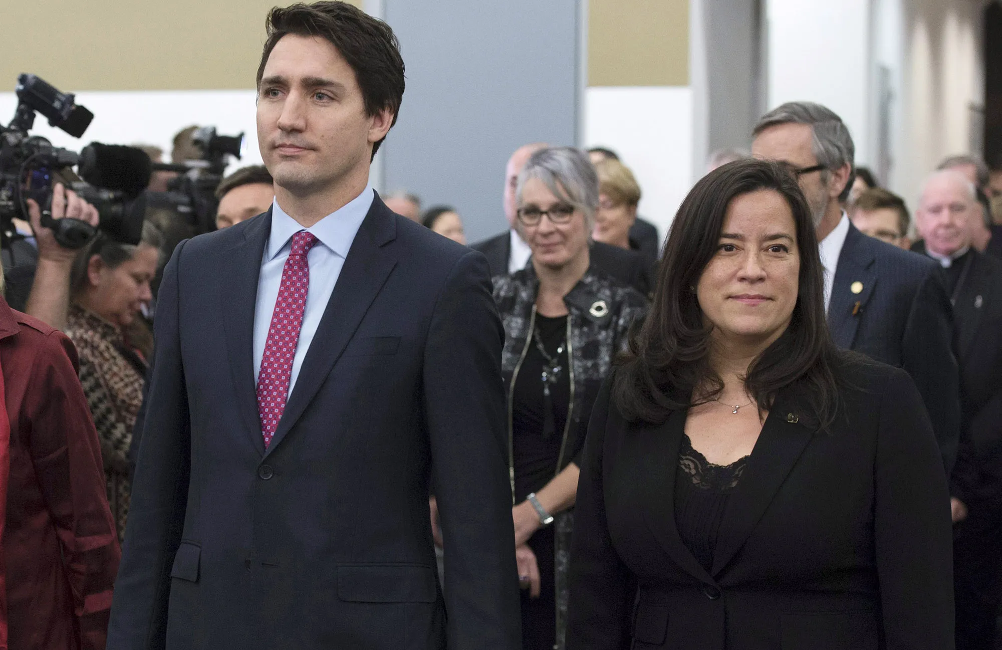 Justin Trudeau and Jody Wilson-Raybould