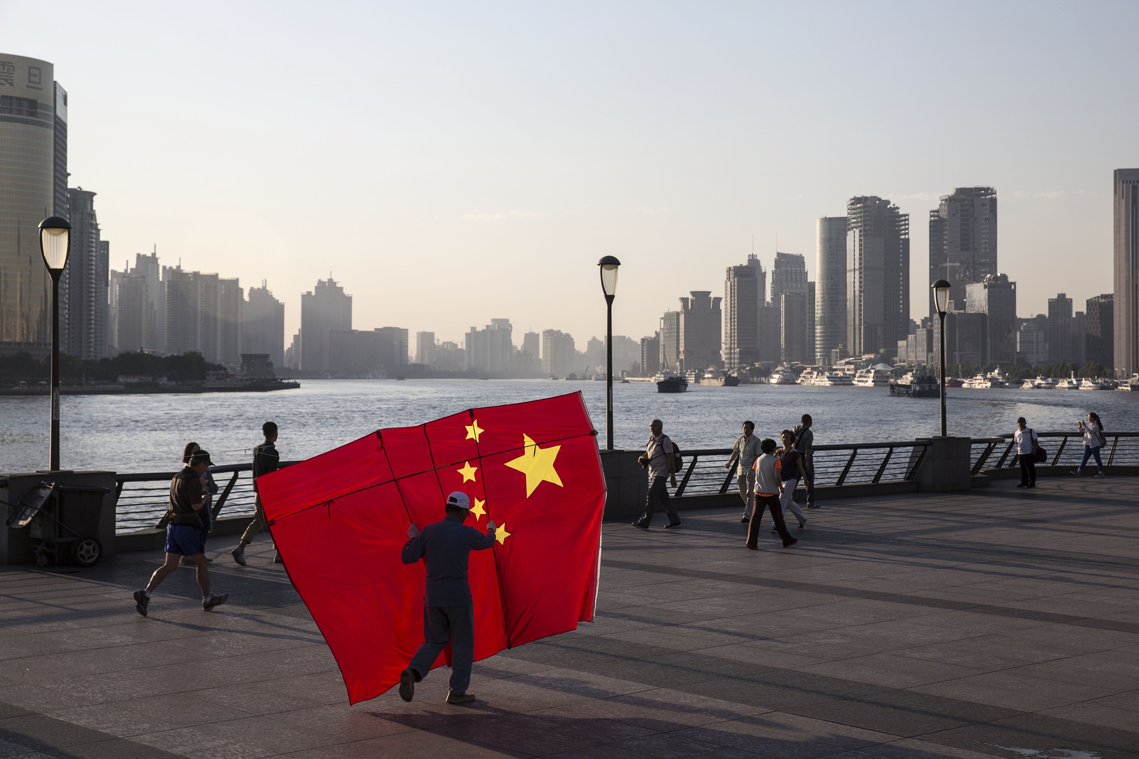 General Views Of Shanghai As China's Lingering Deflation Risks Offer Room For More Easing