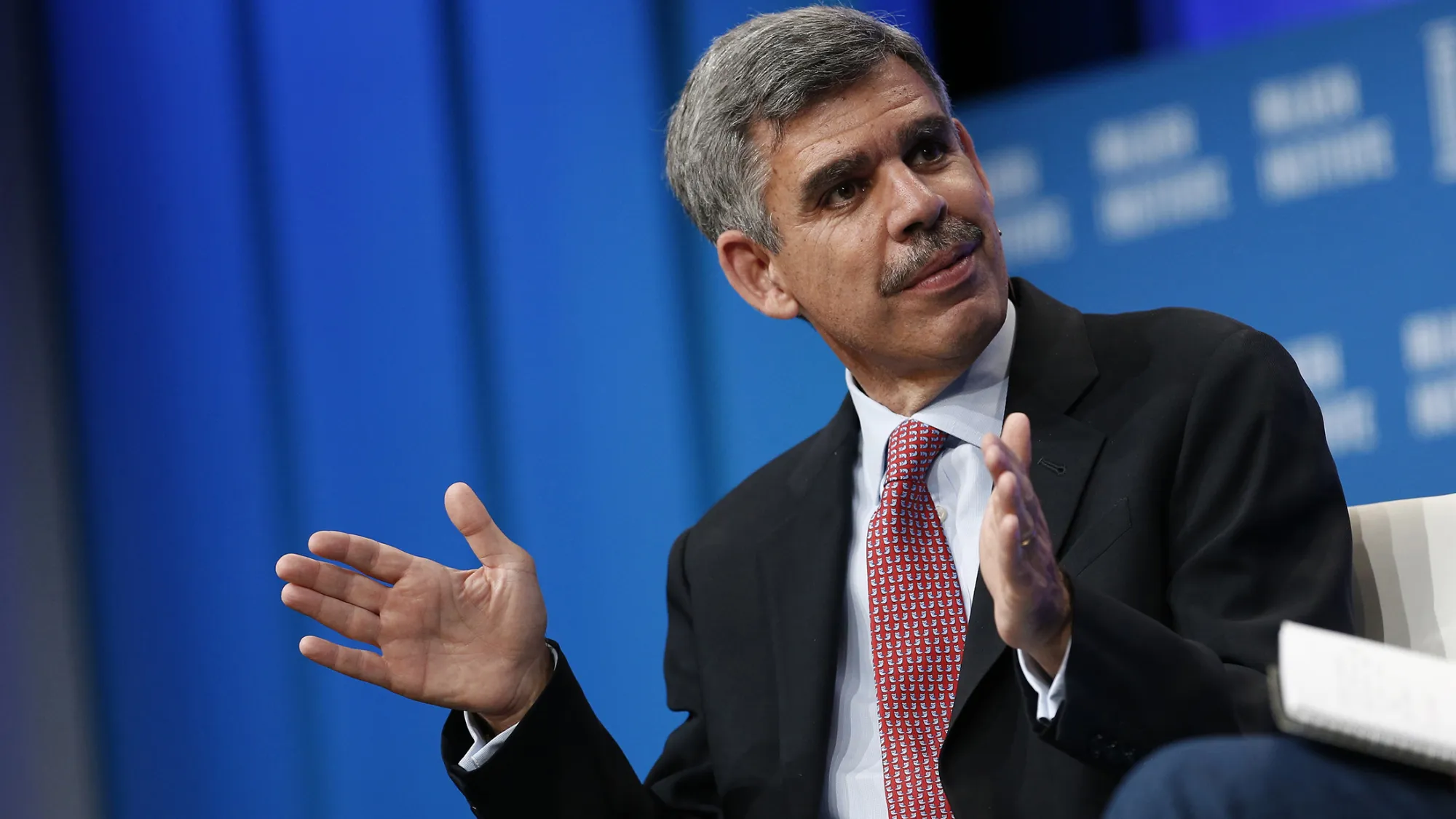 Mohamed El-Erian. Photographer: Patrick T. Fallon/Bloomberg
