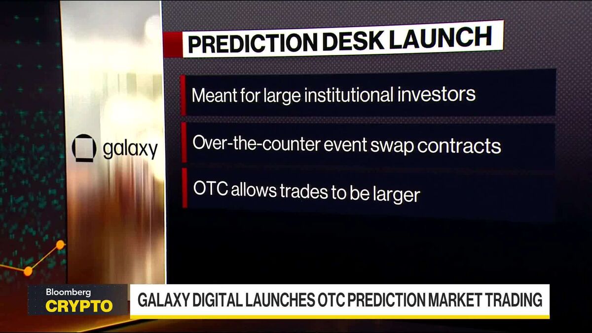 Galaxy Digital Sets Up Prediction Market OTC Derivatives Des