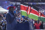 Kenyan Presidential Candidate Raila Odinga Rally