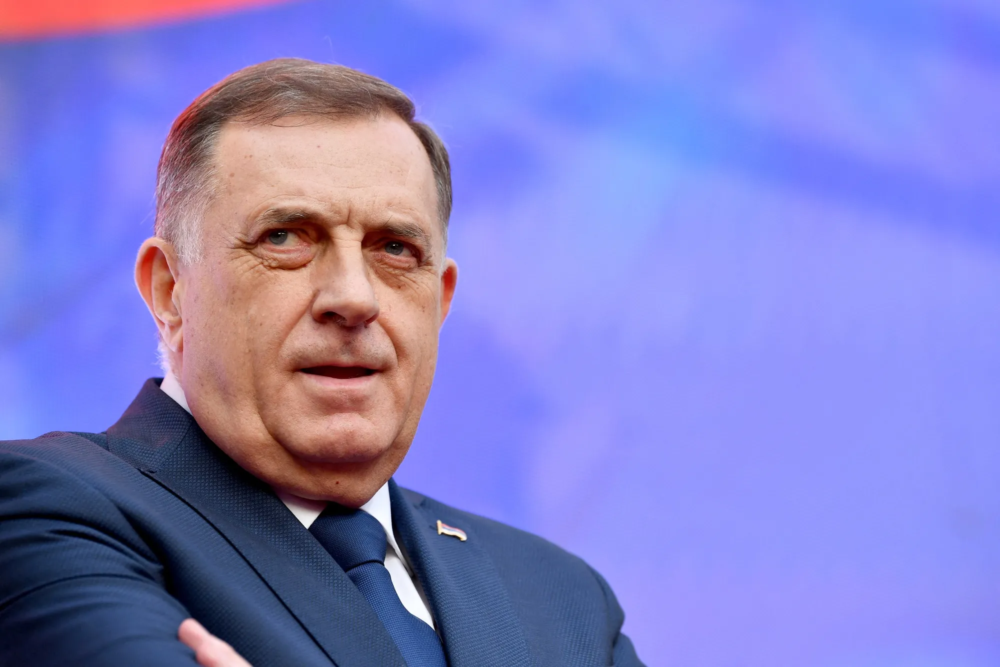 Milorad Dodik on Feb. 25.