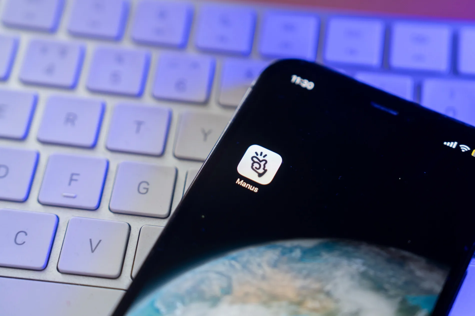 The Manus AI app icon.