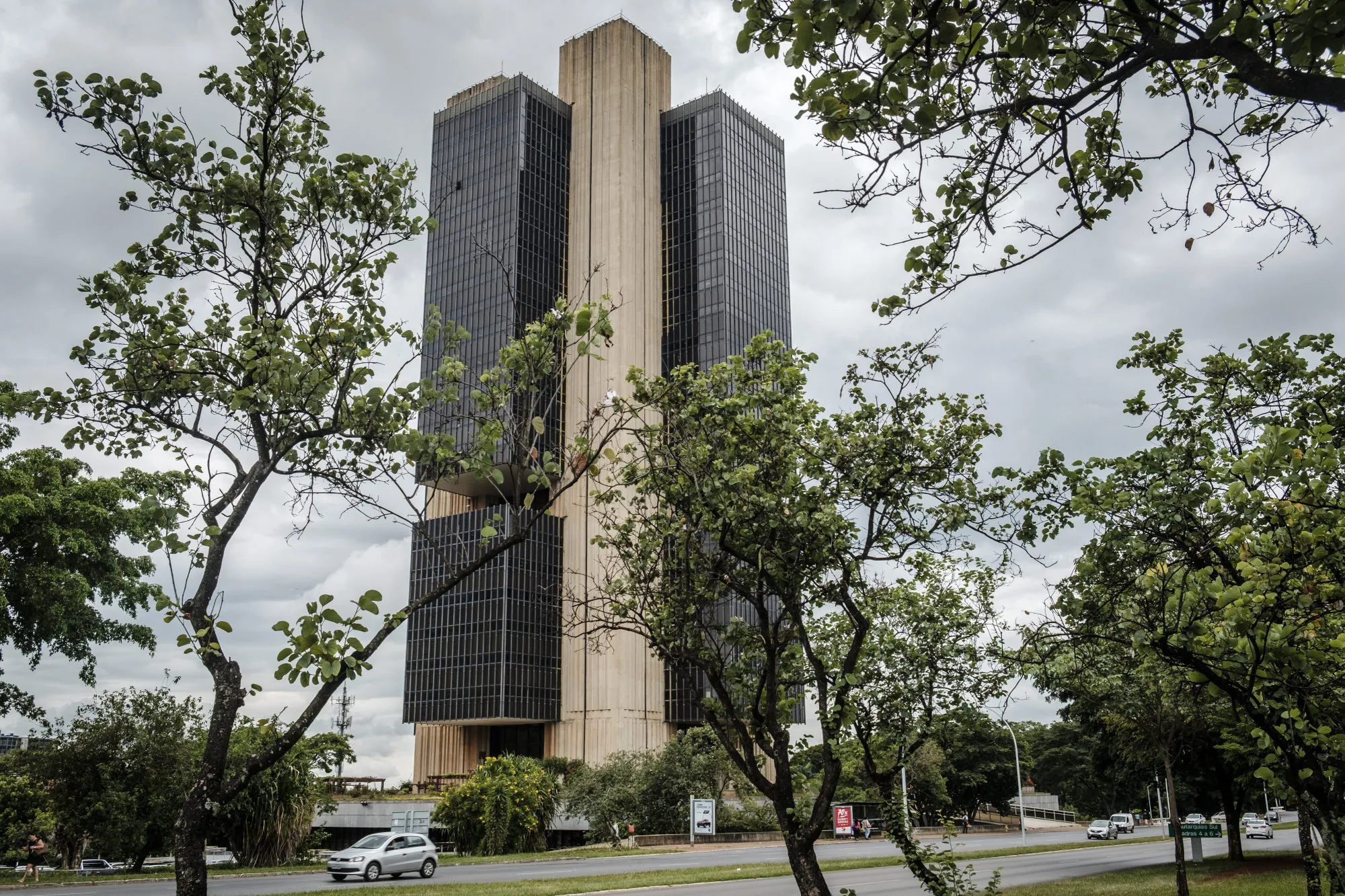 Central Bank of Brazil headquarters in Brasilia.&nbsp;